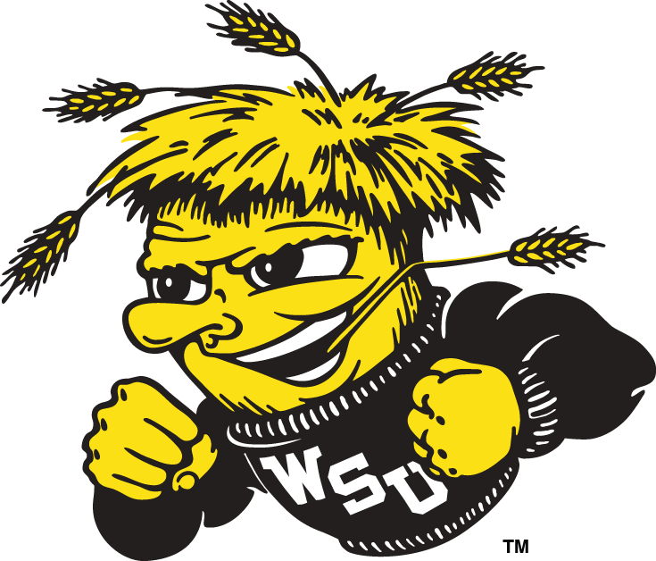 Wichita State Shockers 1992-2009 Secondary Logo iron on paper